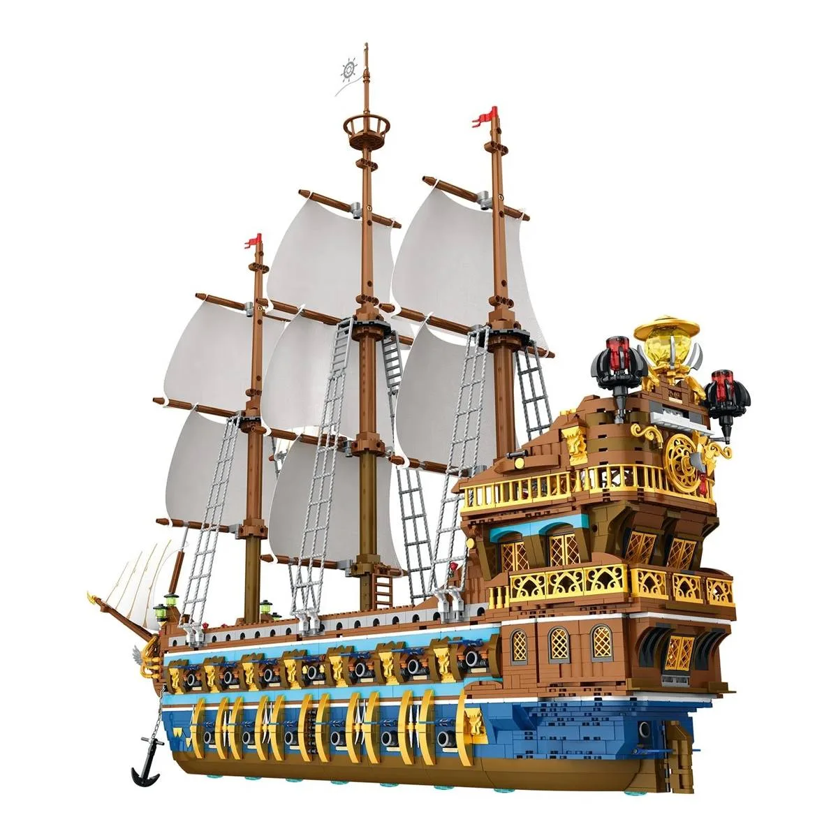 LesDiy Set STEM de Jouet d'Assemblage Série Corsair de la Flotte Royale (LESDIY-3362616) - prix | Brick Broker