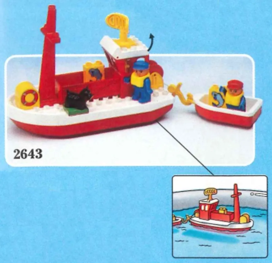 LEGO 2643 Fischerboot - Preise & Vergleich | Brick Broker