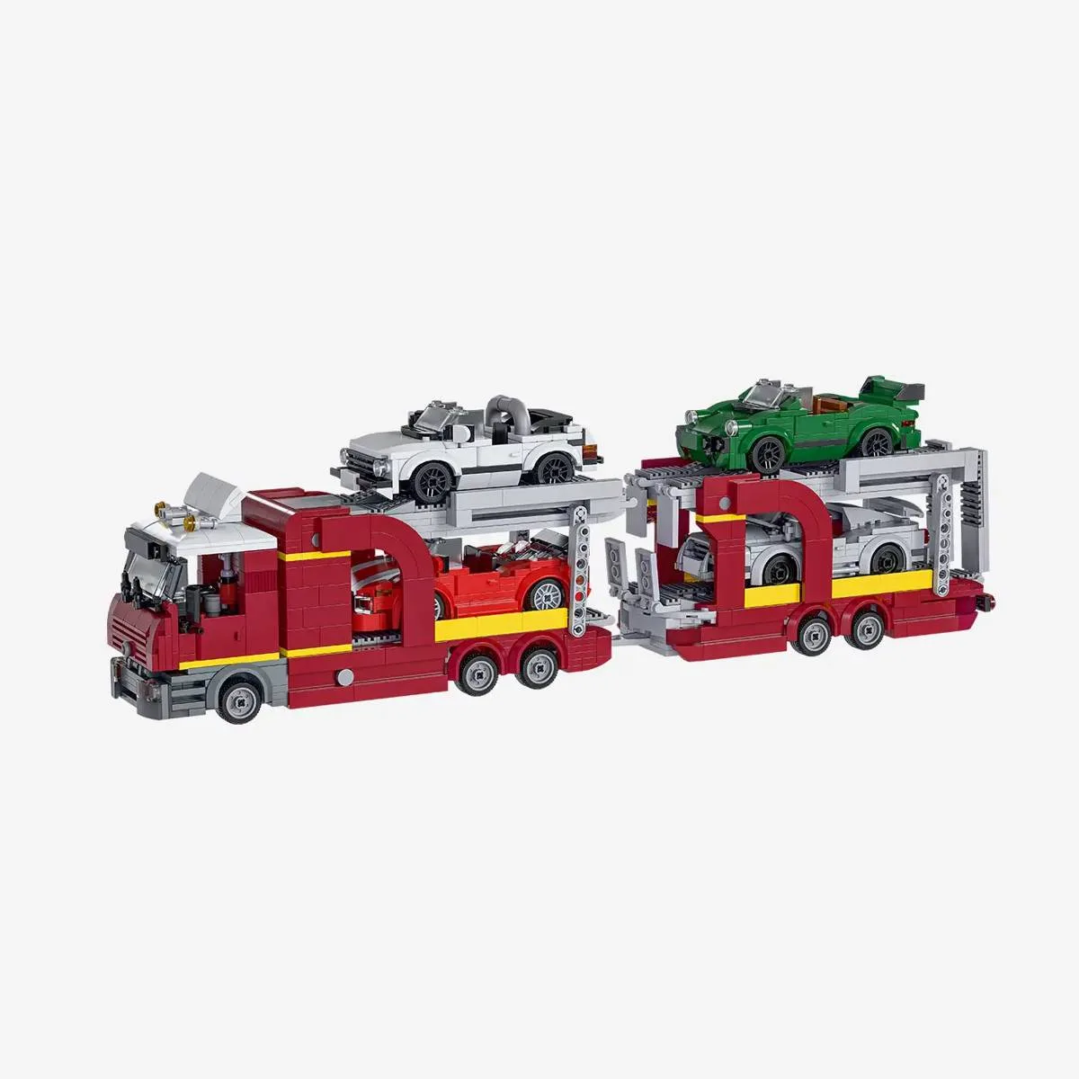BlueBrixx Camion transporteur de voitures (BB-110416) - prix | Brick Broker
