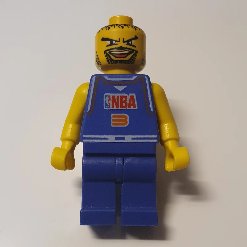 Basketball Player, Violet Torso, Violet Legs… — minifigurine LEGO | Brick Broker