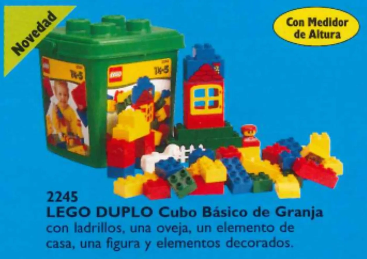 LEGO 2245 Seau de Ferme - prix et où acheter | Brick Broker