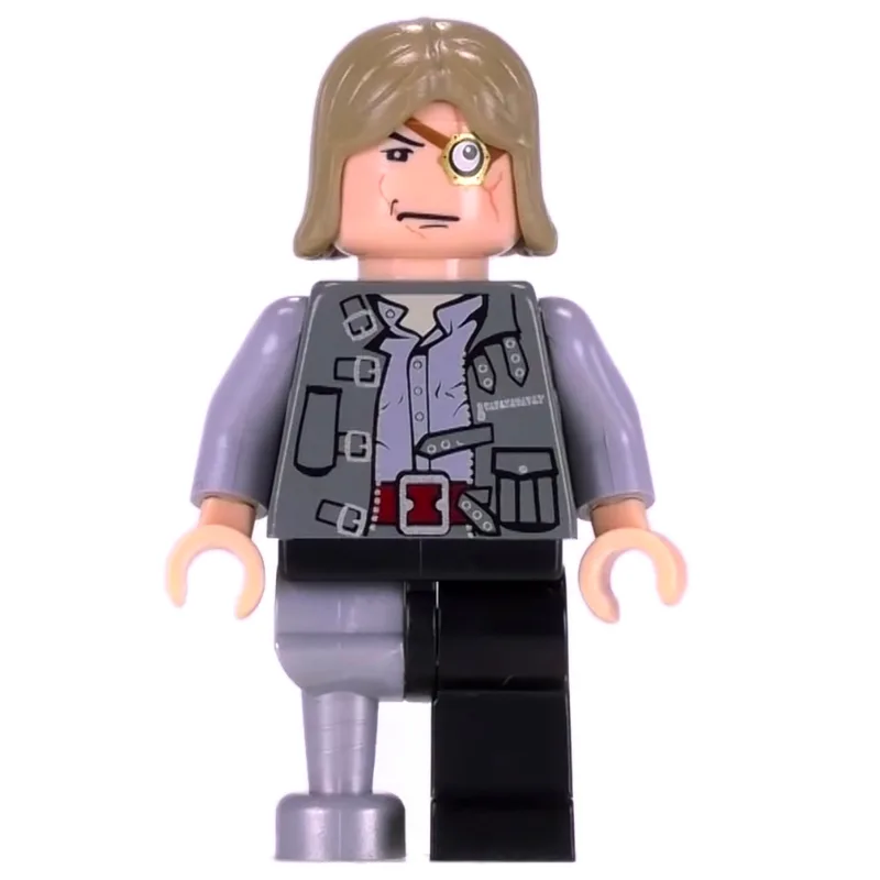 Alastor Mad-Eye Moody, Pearl Light Gray Peg L… — minifigurine LEGO | Brick Broker