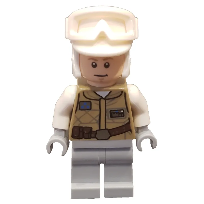 Luke Skywalker, Hoth Outfit, White Hat — dans quels sets LEGO ? (fig-004126) | Brick Broker