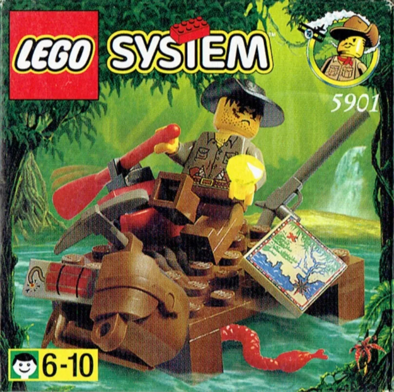 LEGO 5901 Radeau de rivière - prix et où acheter | Brick Broker