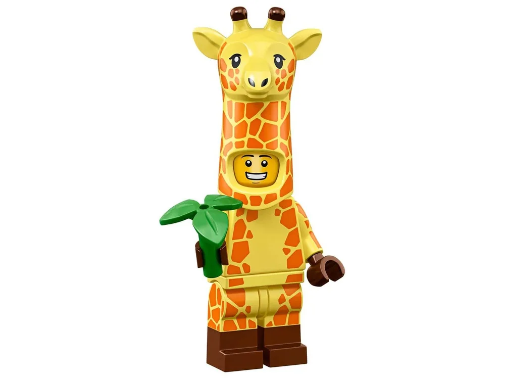 LEGO 71023 Le gars déguisé en girafe - prix | Brick Broker