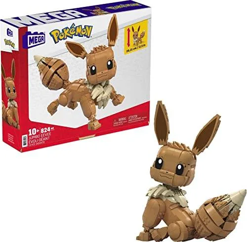 Mattel MEGA Pokémon™ Évoli géant (GMD34) - prix | Brick Broker