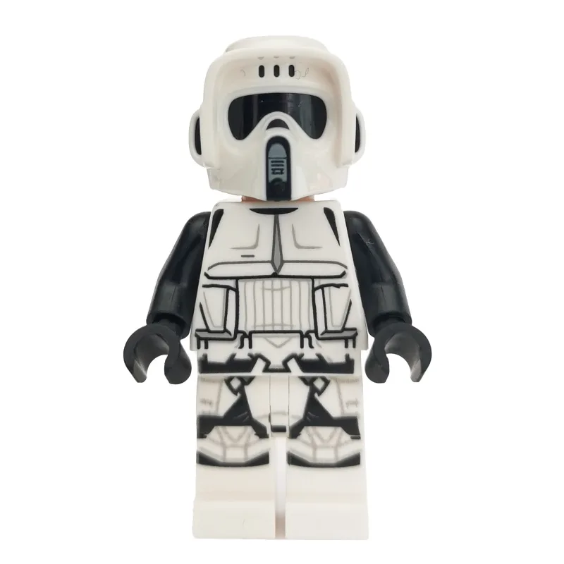 Scout Trooper, Dual Molded White and Black He… — minifigurine LEGO | Brick Broker
