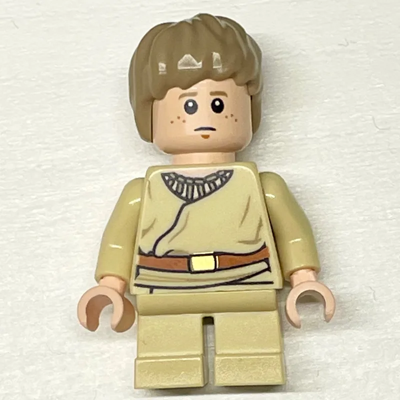 Anakin Skywalker, Child, Dark Tan Hair, White… — minifigurine LEGO | Brick Broker