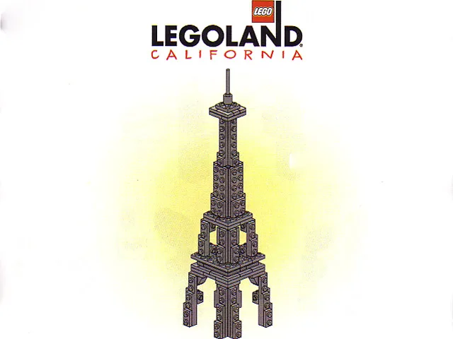 LEGO Skyline de Las Vegas, Tour Eiffel (Exclusivité Passe Ambassadeur LLCA) (LLCA25-1) - prix | Brick Broker