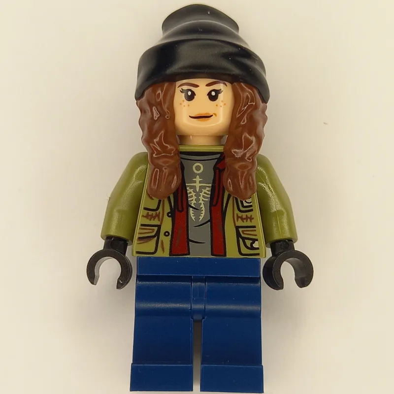 Maisie Lockwood - Adult, Olive Green Torso, B… — minifigurine LEGO | Brick Broker