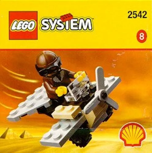 LEGO 2542 Avion des Aventuriers - prix et où acheter | Brick Broker