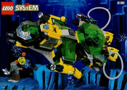 LEGO 6180 Sous-marin de Recherche Hydro - prix | Brick Broker