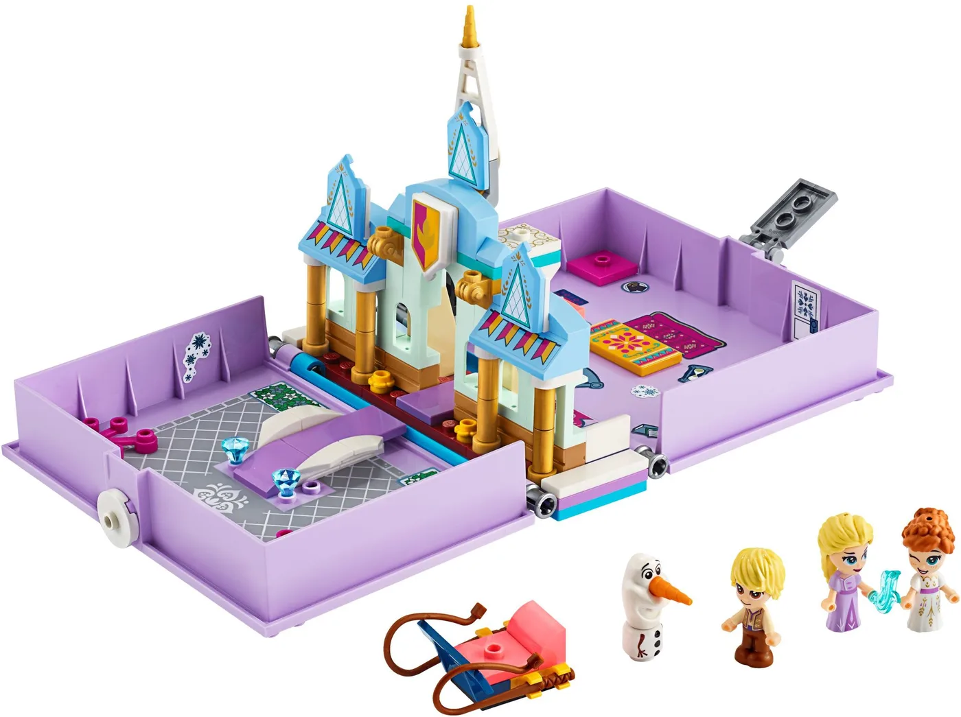 LEGO 43175 Les aventures de lecture d'Anna et Elsa - prix | Brick Broker