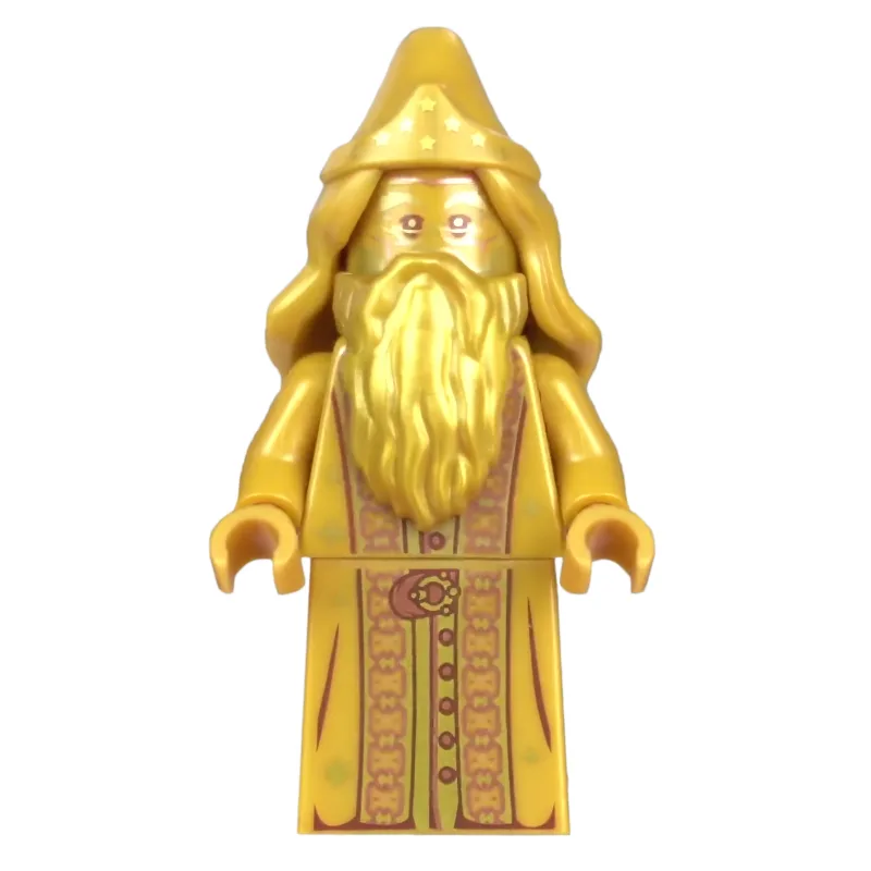 Albus Dumbledore, Gold — dans quels sets LEGO ? (fig-011760) | Brick Broker