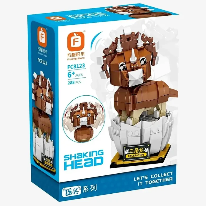 Forange Œuf de dinosaure Triceratops (FOR-FC8123) - prix | Brick Broker