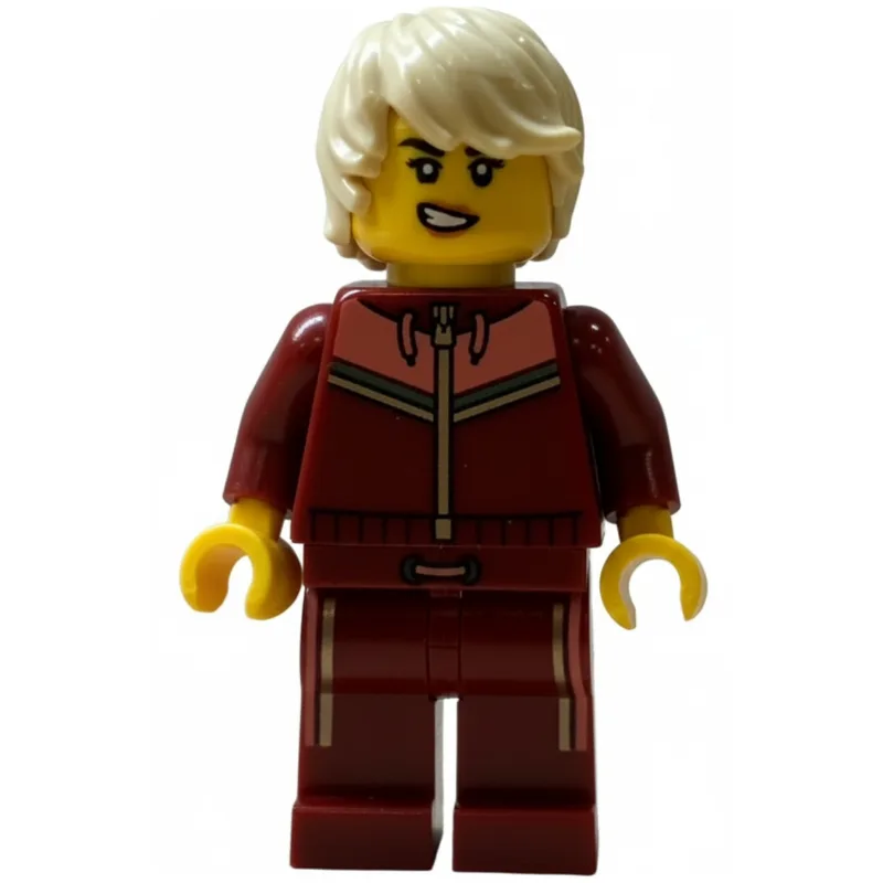 Skier, Dark Red Suit, Tan Hair — dans quels sets LEGO ? (fig-016414) | Brick Broker