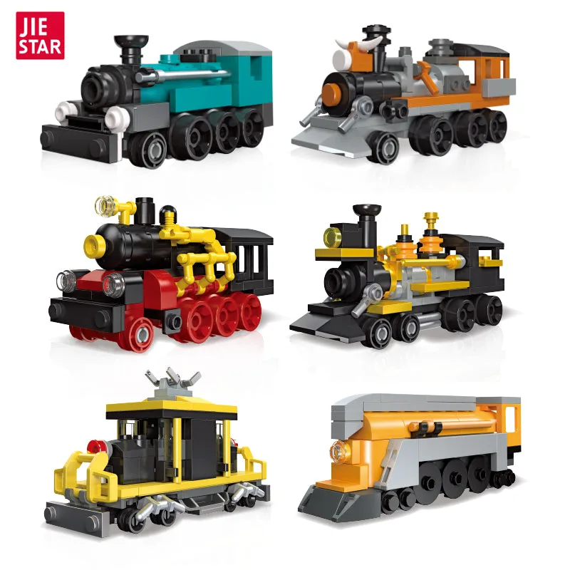 JIESTAR Mini train [6 petits styles] - Ensemble de construction (JS-58009) - prix | Brick Broker