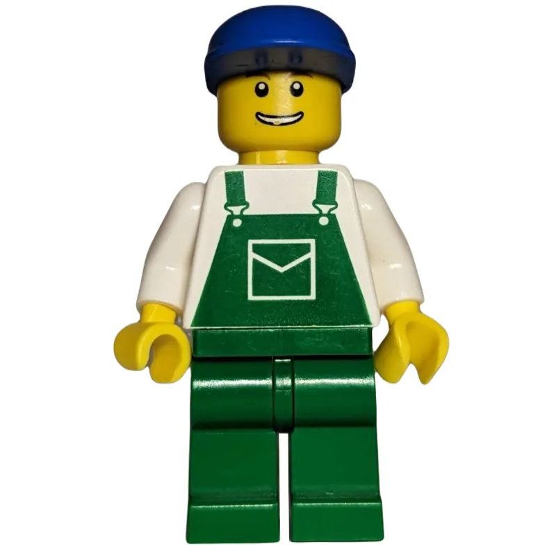White Torso, Green Overall, Green Cap — dans quels sets LEGO ? (fig-000172) | Brick Broker