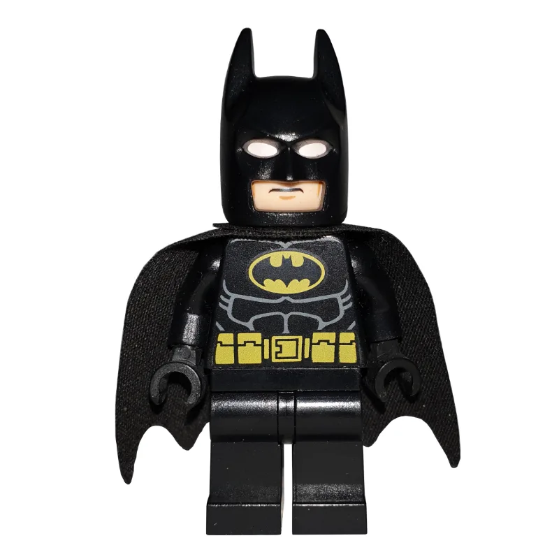 Batman, Black Suit, Black Cape and Cowl, Yell… — minifigurine LEGO | Brick Broker
