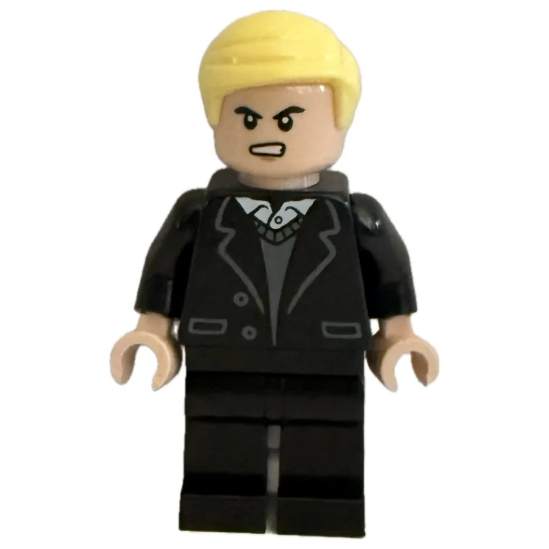 Draco Malfoy, Black Coat, Long Legs — dans quels sets LEGO ? (fig-016797) | Brick Broker