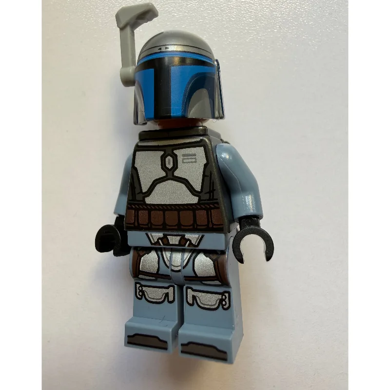 Jango Fett, Pearl Titanium Torso with Plain A… — minifigurine LEGO | Brick Broker
