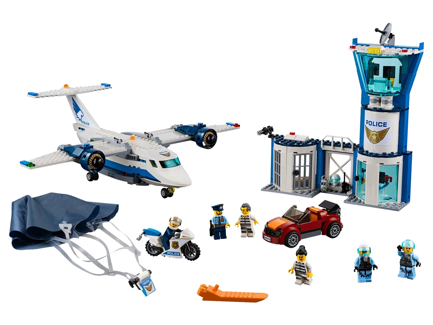 LEGO 60210 Base Aérienne de la Police du Ciel - prix | Brick Broker