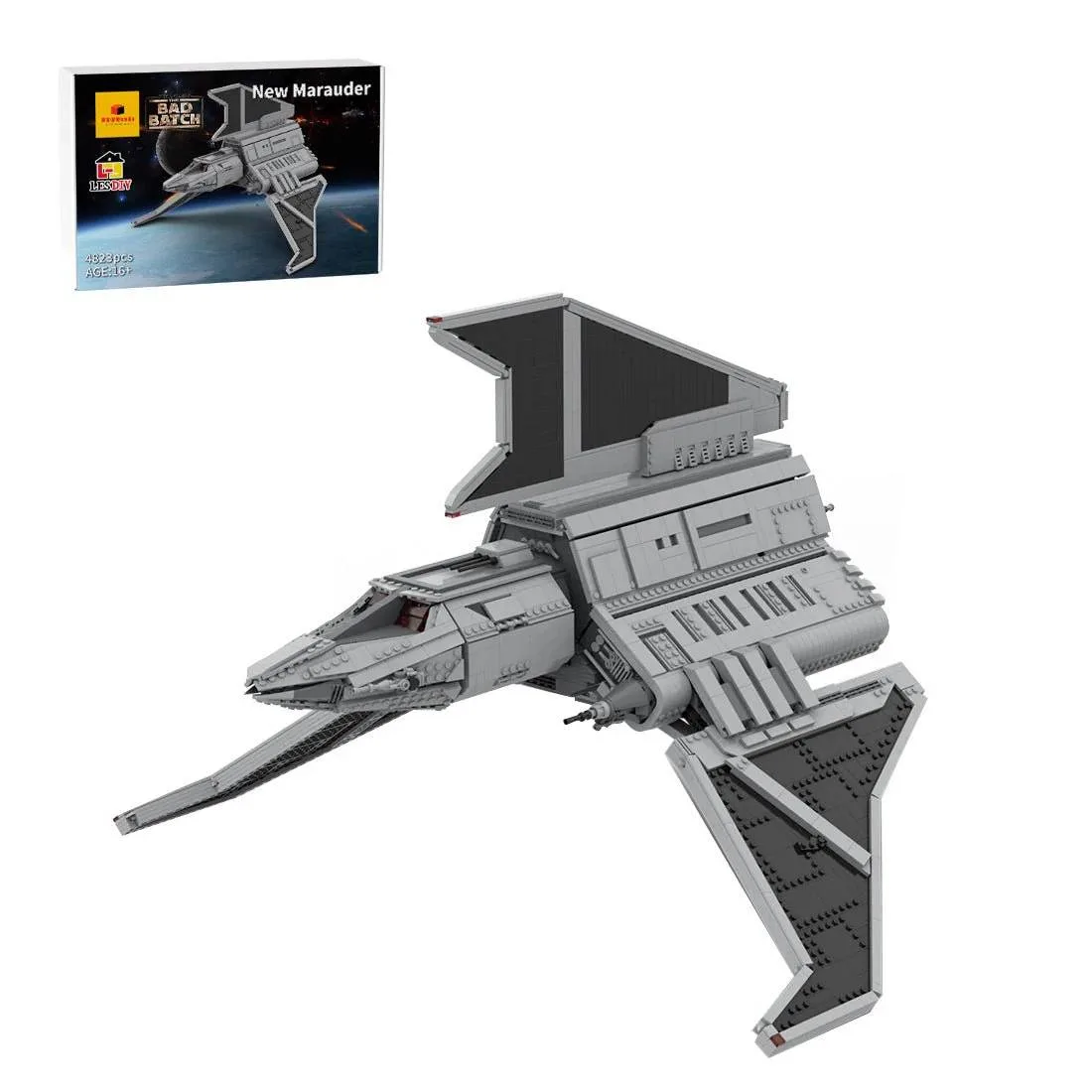 LesDiy SW UCS Navette The Havoc Marauder du Bad Batch Version améliorée (LESDIY-3673593) - prix | Brick Broker
