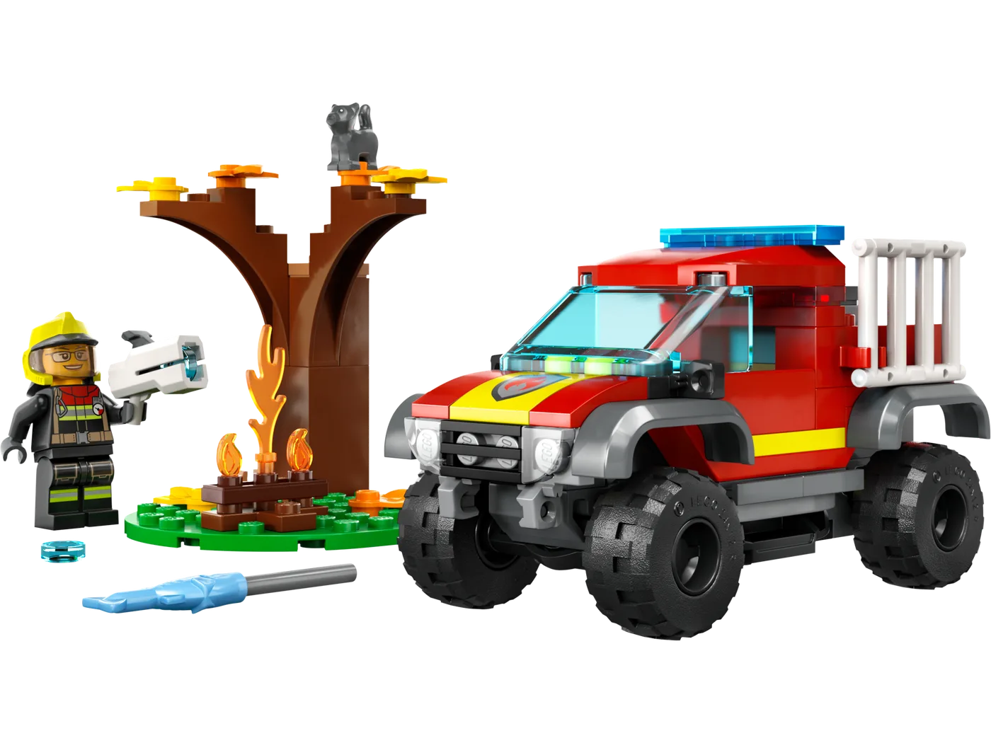 LEGO 60393 Secours Camion de Pompiers 4x4 - prix | Brick Broker