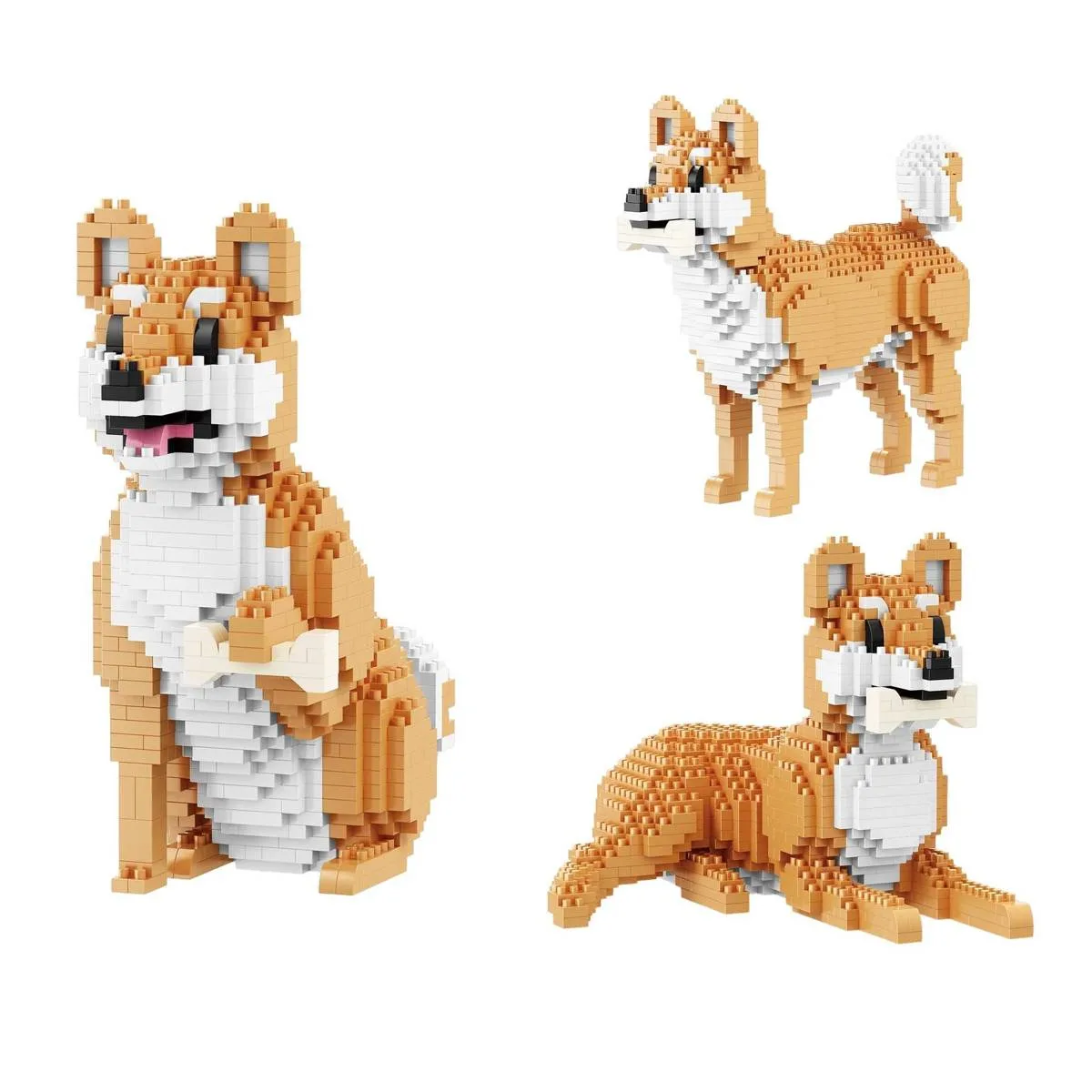 Balody Shiba Inu 3en1 (BAL-16633) - prix | Brick Broker