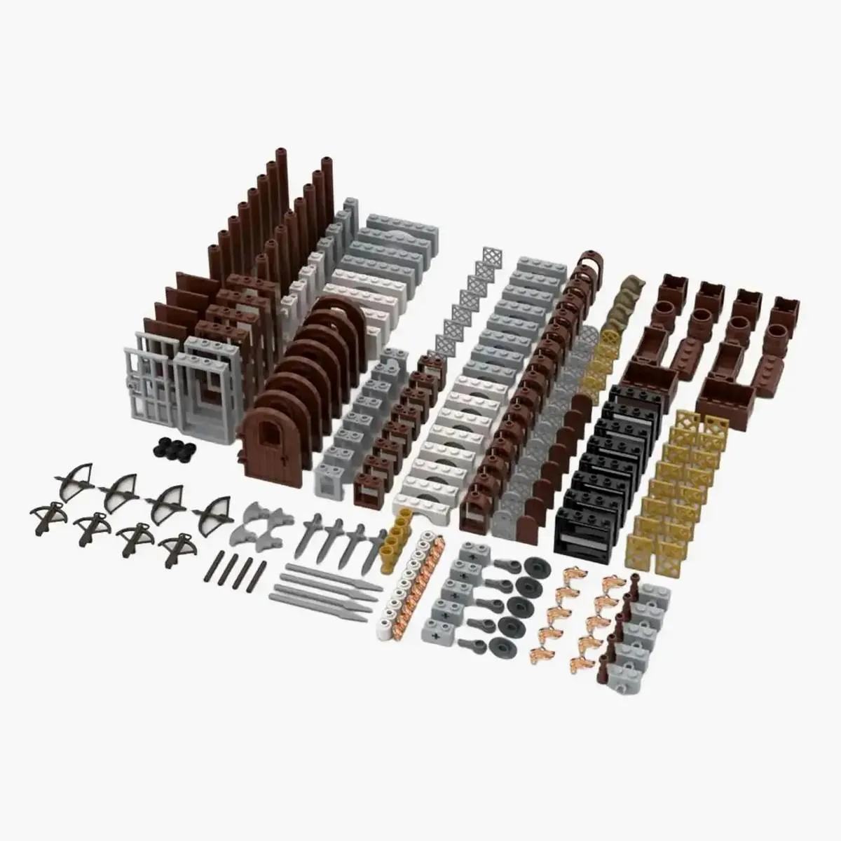 BlueBrixx Set sur le thème - Château de l'Ours Rocheux (BB-401321) - prix | Brick Broker