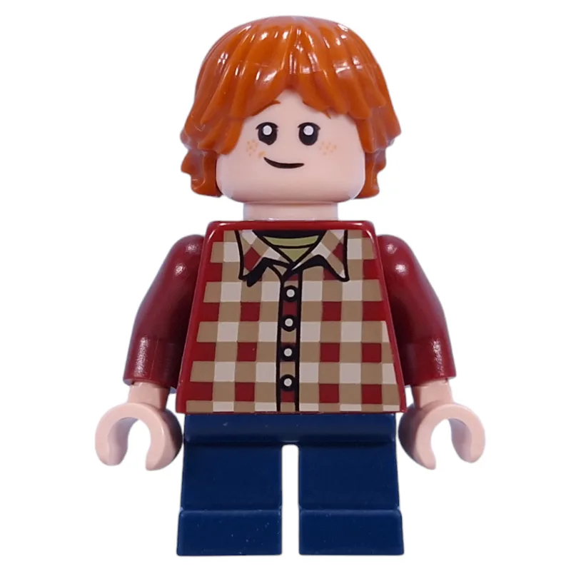 Ron Weasley, Dark Red Shirt, Dark Blue Short… — minifigurine LEGO | Brick Broker