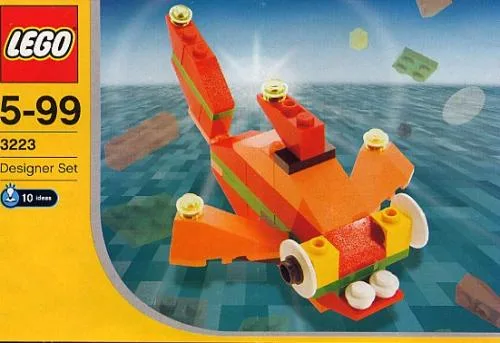 LEGO 3223 Poisson orange - prix et où acheter | Brick Broker