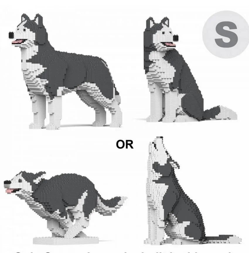 JEKCA Pack 4-en-1 Husky 01-M04 - Taille Standard (JEK-ST19HSK01-M04) - prix | Brick Broker