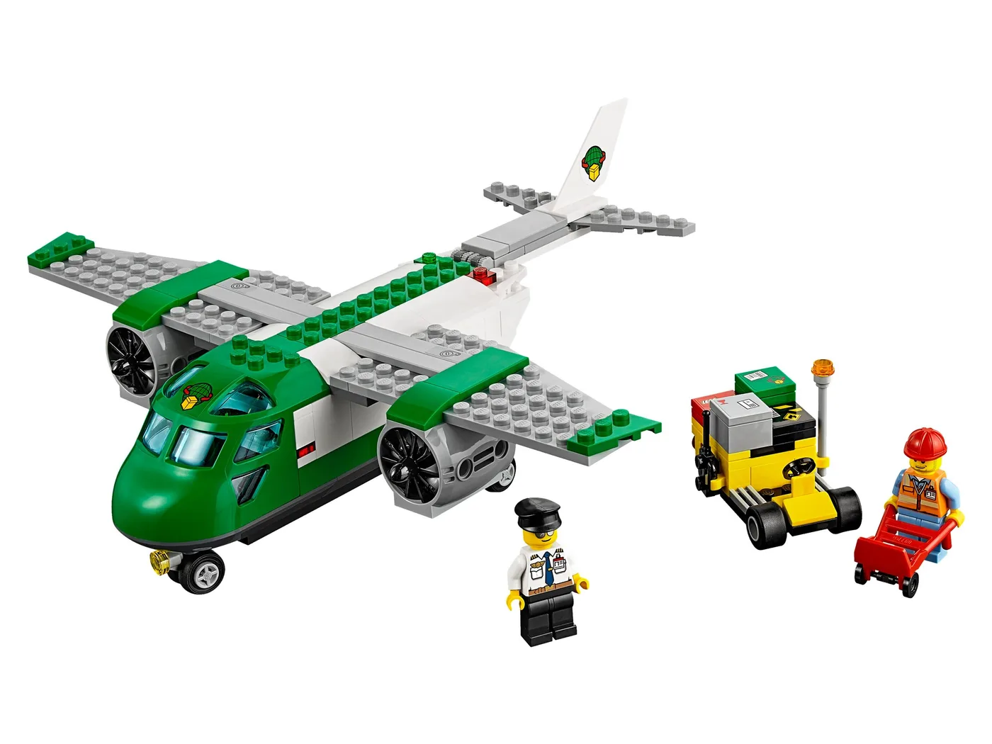 LEGO 60101 Avion de fret de l'aéroport - prix | Brick Broker