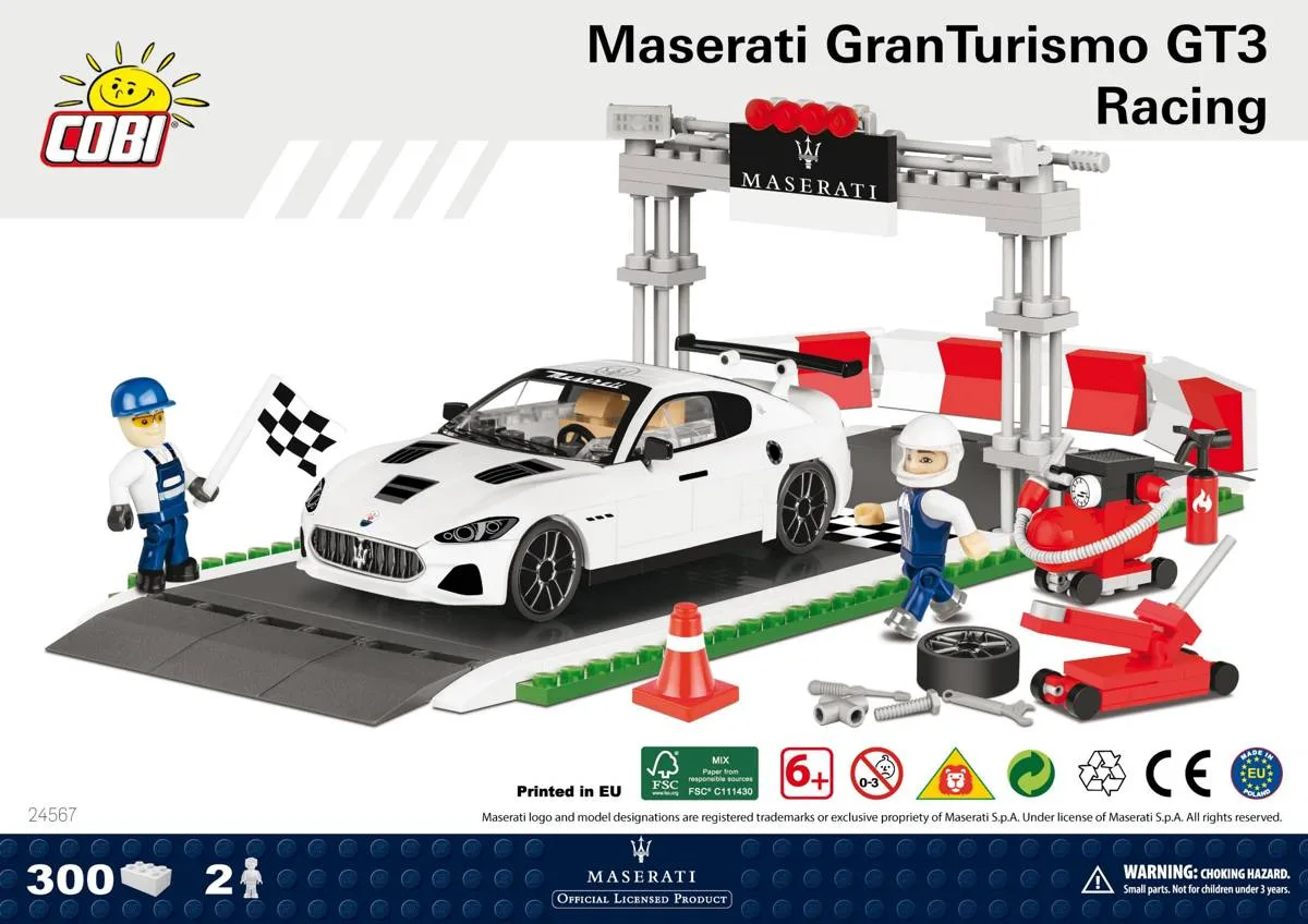 COBI Maserati GranTurismo GT3 Racing (COBI-24567) - prix | Brick Broker