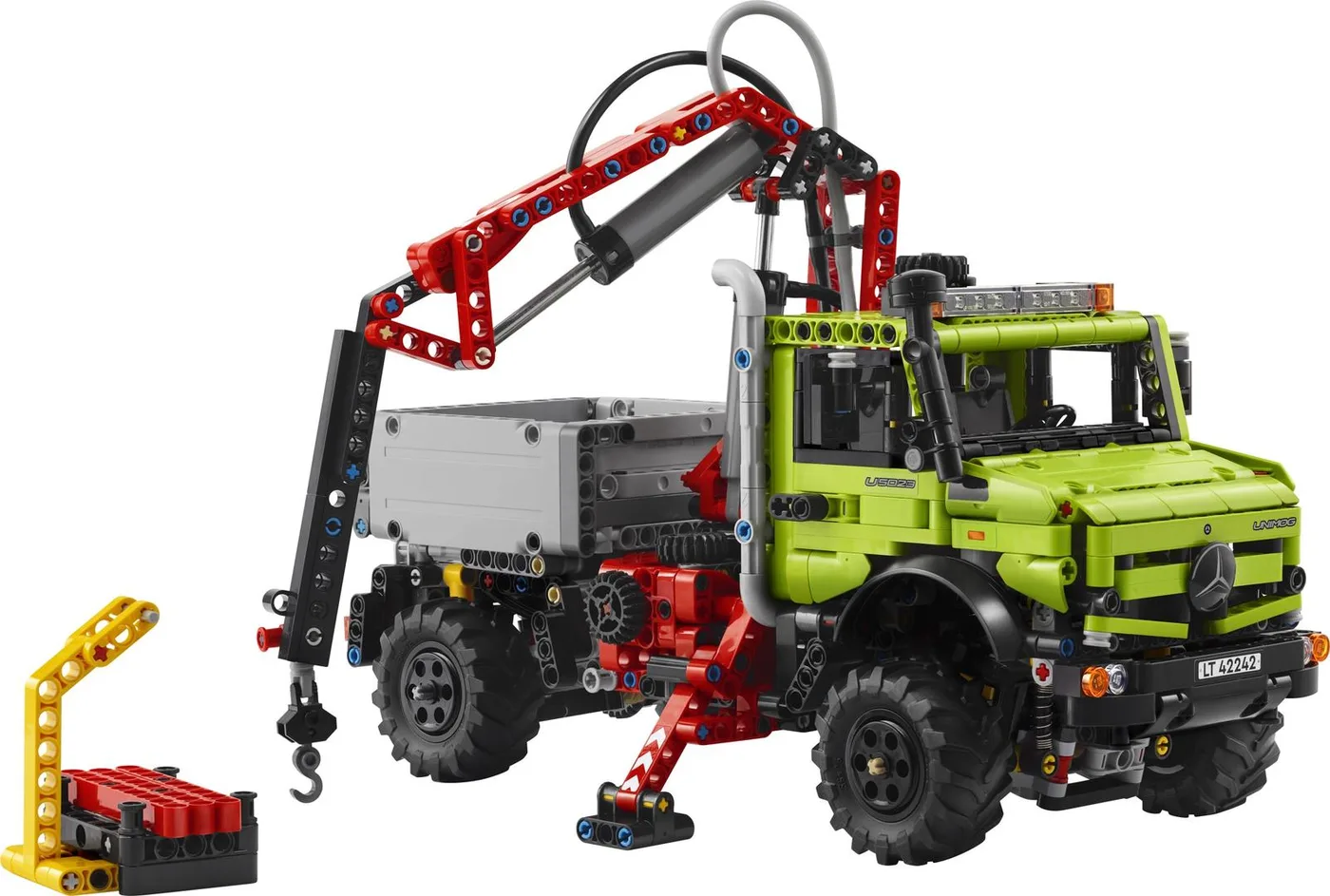 LEGO 42242 Mercedes-Benz Unimog U 5023 avec grue - prix | Brick Broker