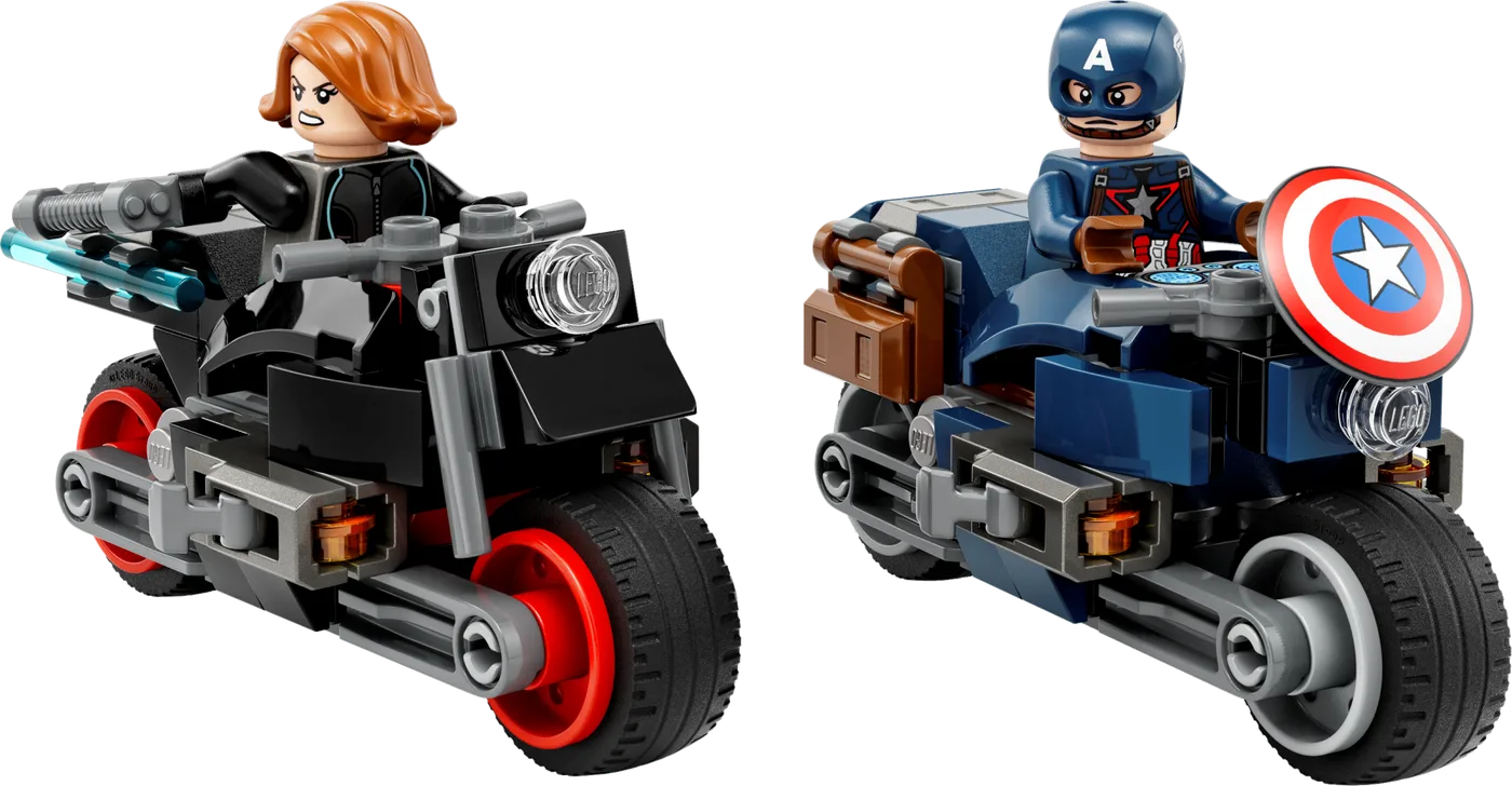 LEGO 76260 Les motos de Black Widow et Captain America - prix | Brick Broker