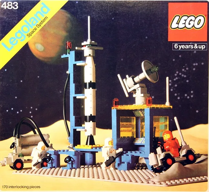 LEGO 483 Base fusée Alpha-1 - prix et où acheter | Brick Broker