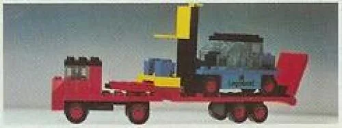 LEGO 684 Chariot élévateur avec camion - prix | Brick Broker