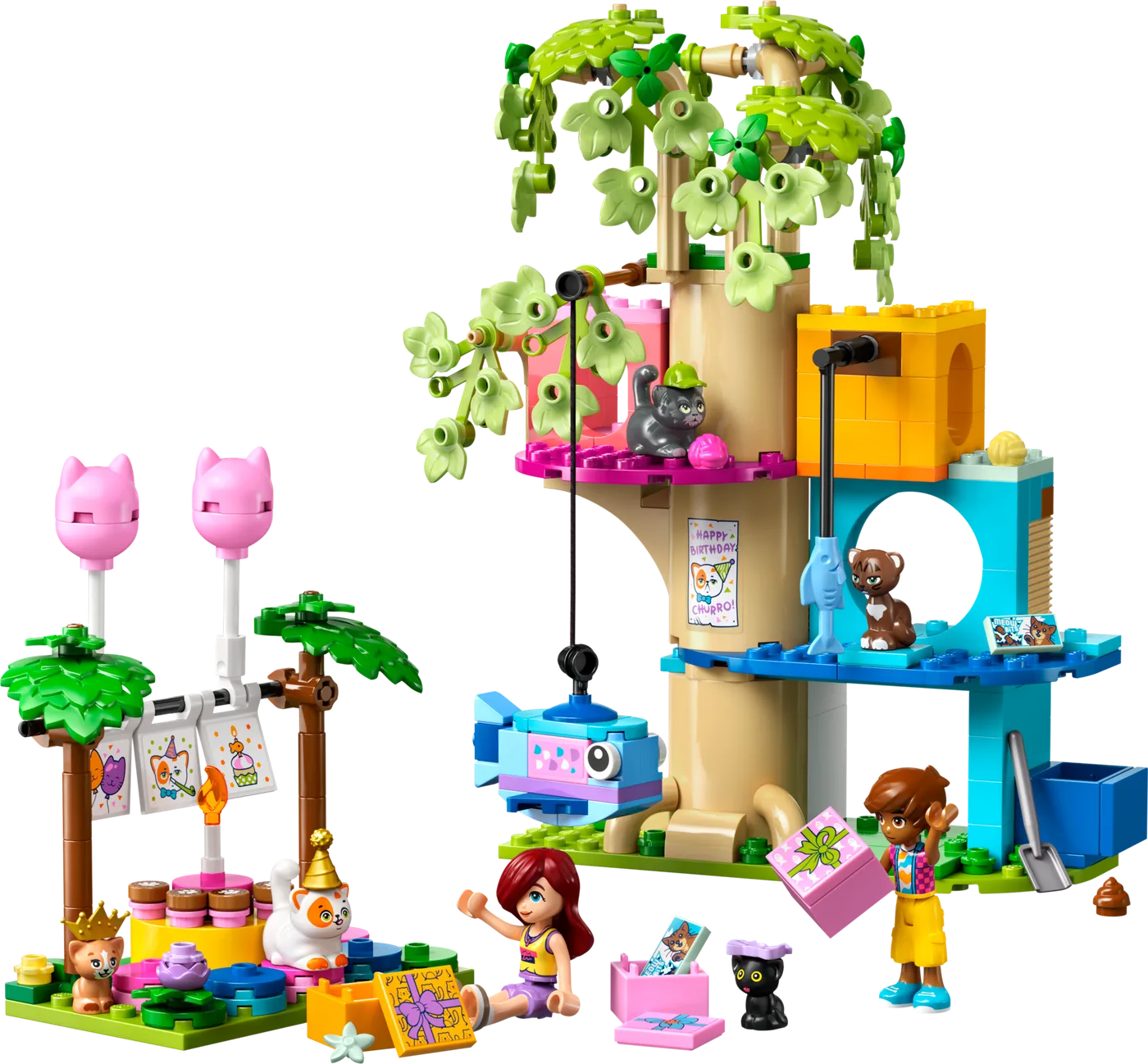 LEGO 42666 Fête d'anniversaire de chat et cabane dans les arbres - prix | Brick Broker