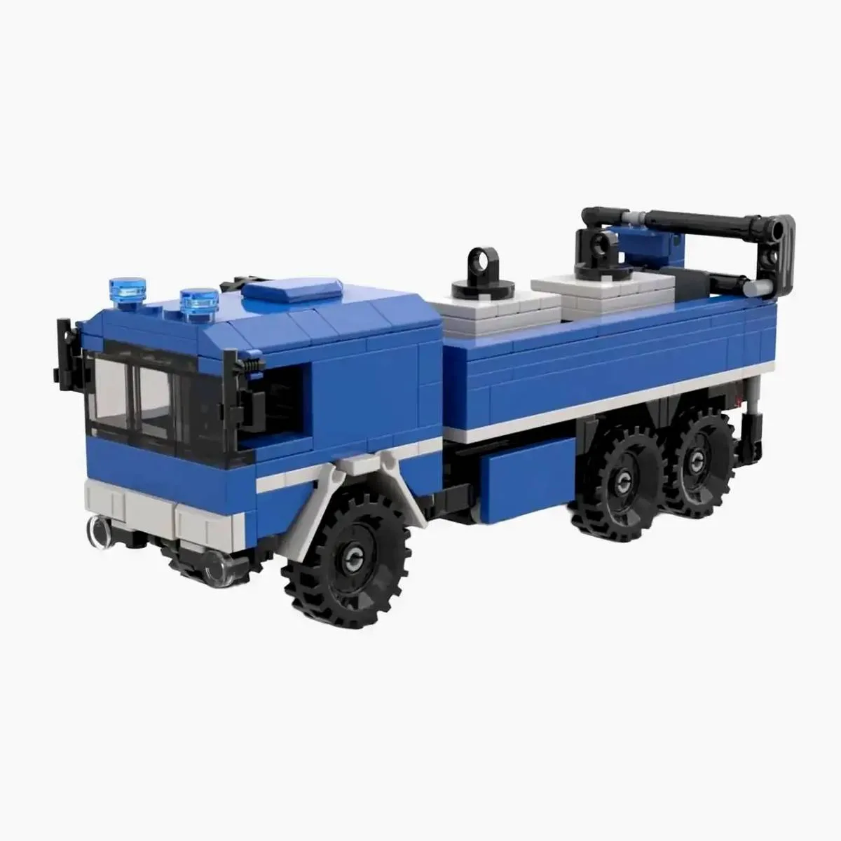 BlueBrixx Camion du THW avec grue de chargement (BB-103212) - prix | Brick Broker