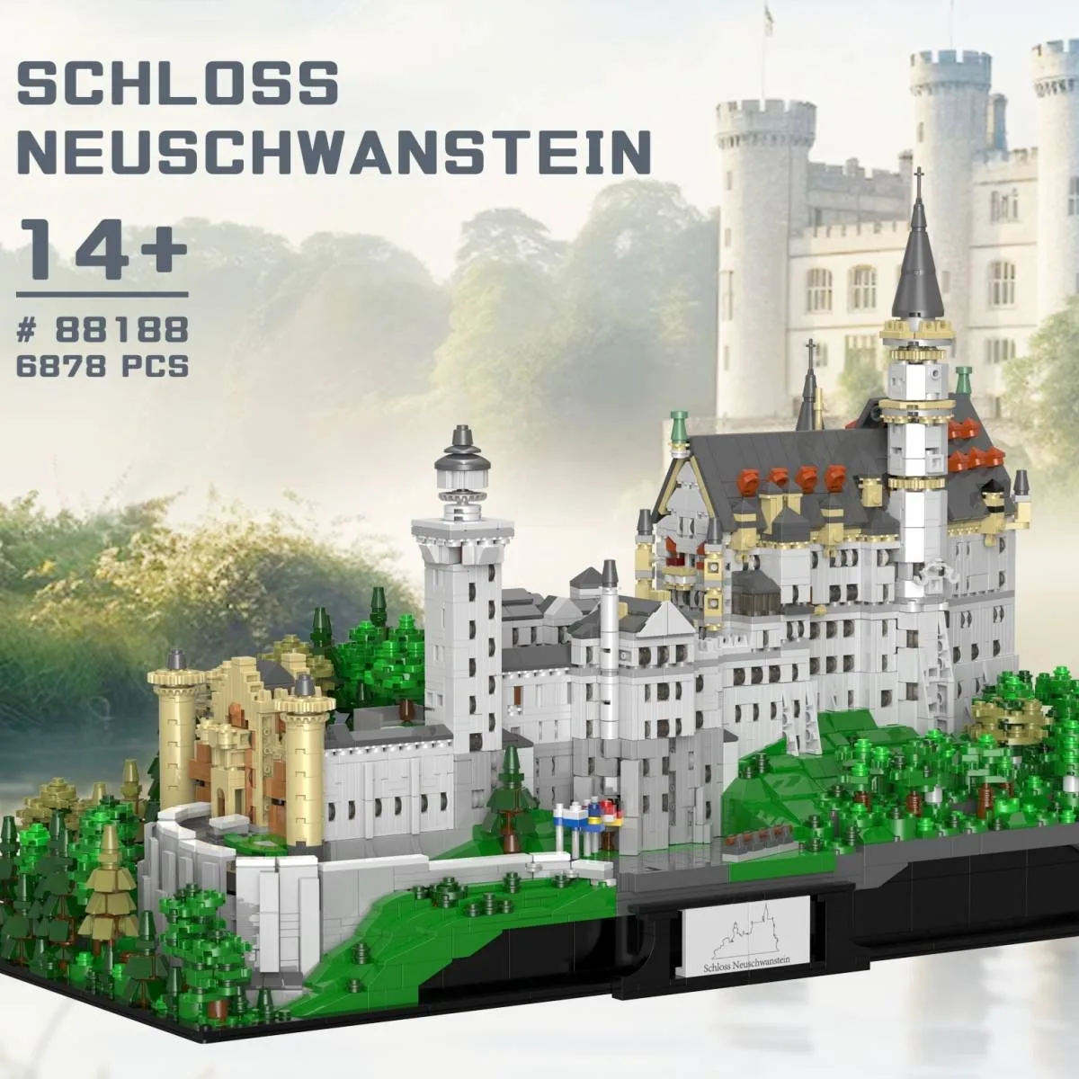 Xingbao Château de Neuschwanstein (XB-88188) - prix | Brick Broker
