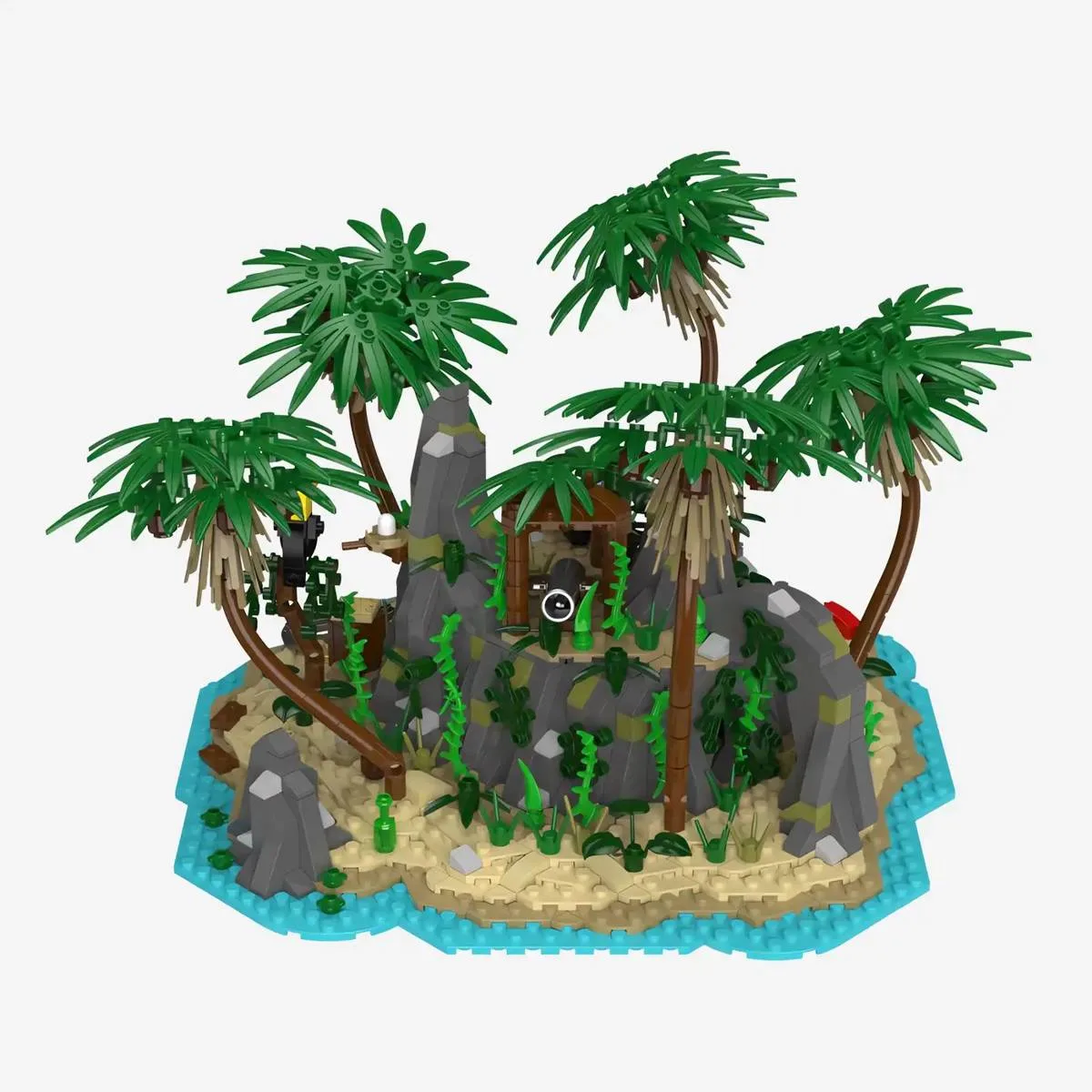 BlueBrixx Île aux Pirates - Grotte au Trésor (BB-108373) - prix | Brick Broker