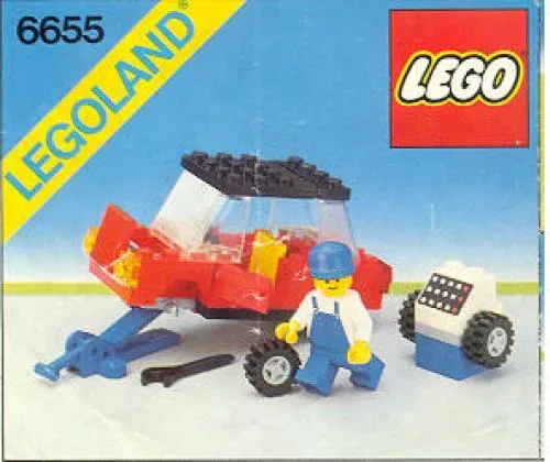 LEGO 6655 Réparation Auto et Pneu - prix | Brick Broker