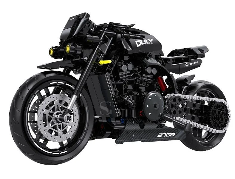 JIESTAR Moto Power Cruiser Technic GULY 1:8 60533 (JS-60533) - prix | Brick Broker