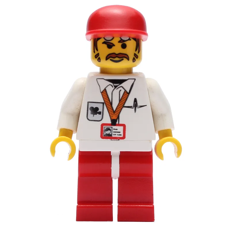 Cameraman - Red Legs, Red Cap — dans quels sets LEGO ? (fig-000521) | Brick Broker