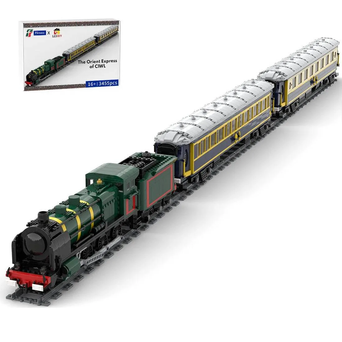 LesDiy Train Orient-Express CIWL (LESDIY-3644178) - prix | Brick Broker