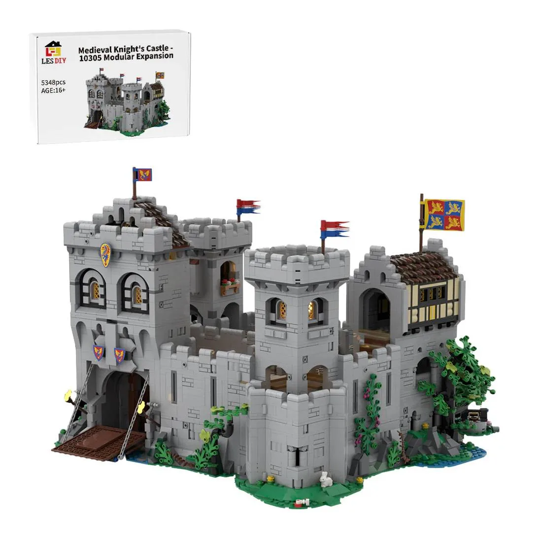 LesDiy Château de chevalier médiéval (LESDIY-3512060) - prix | Brick Broker