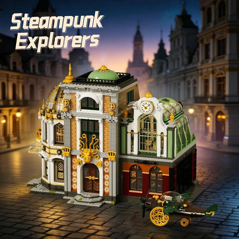 Xbert Les Explorateurs Steampunk (XBERT-66214) - prix | Brick Broker