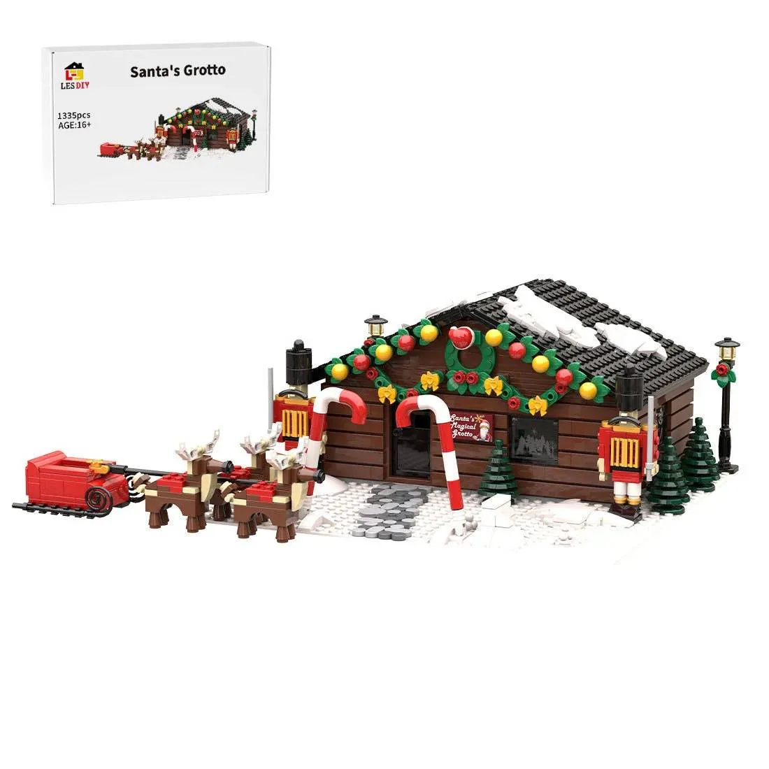 LesDiy La grotte du Père Noël (LESDIY-3667084) - prix | Brick Broker